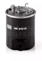 Фильтр MANN-FILTER WK 842/18