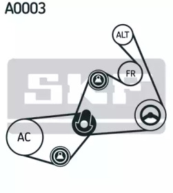 Ременный комплект SKF VKMAF 31020-1