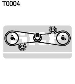 Ременный комплект SKF VKMA 02500
