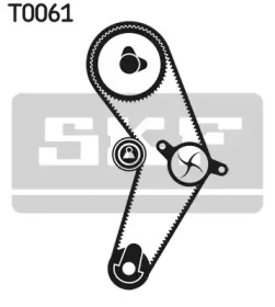 Ременный комплект SKF VKMA 06000