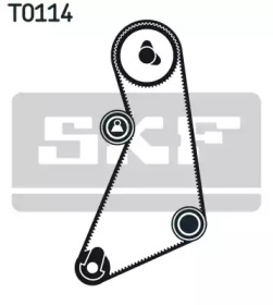 Ременный комплект SKF VKMA 01024