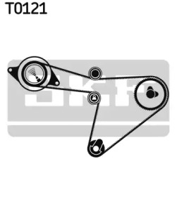 Ременный комплект SKF VKMA 97506