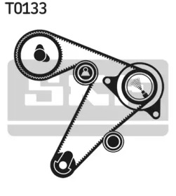 Комплект водяного насоса / зубчатого ремня SKF VKMC 06501