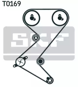 Комплект водяного насоса / зубчатого ремня SKF VKMC 03263