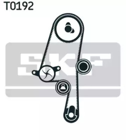 Комплект водяного насоса / зубчатого ремня SKF VKMC 06220