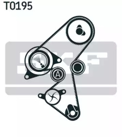 Комплект водяного насоса / зубчатого ремня SKF VKMC 03259