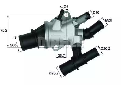 Термостат BEHR TI 155 88