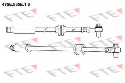 Шлангопровод FTE 475E.865E.1.6