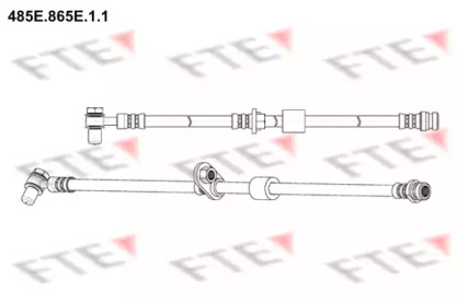 Шлангопровод FTE 485E.865E.1.1