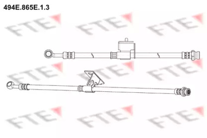 Шлангопровод FTE 494E.865E.1.3