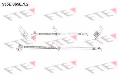 Шлангопровод FTE 535E.865E.1.2