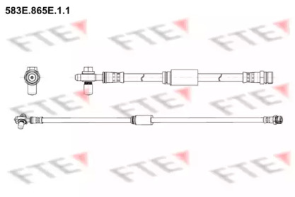 Шлангопровод FTE 583E.865E.1.1