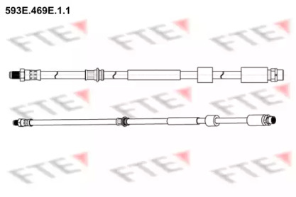 Шлангопровод FTE 593E.469E.1.1