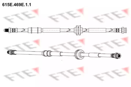 Шлангопровод FTE 615E.469E.1.1