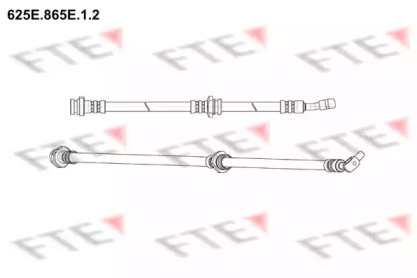 Шлангопровод FTE 625E.865E.1.2