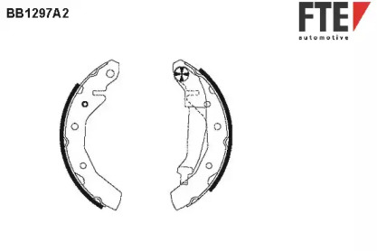 Комлект тормозных накладок FTE BB1297A2