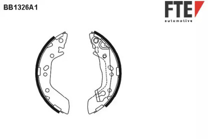 Комлект тормозных накладок FTE BB1326A1