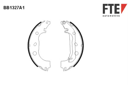 Комлект тормозных накладок FTE BB1327A1