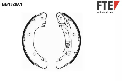 Комлект тормозных накладок FTE BB1328A1