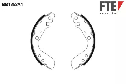 Комлект тормозных накладок FTE BB1352A1