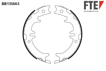 Комлект тормозных накладок FTE BB1358A5