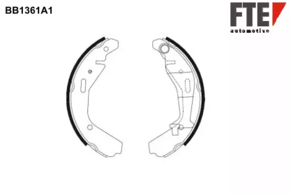 Комлект тормозных накладок FTE BB1361A1