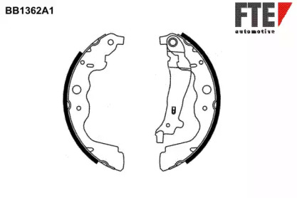 Комлект тормозных накладок FTE BB1362A1