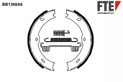 Комлект тормозных накладок FTE BB1368A6