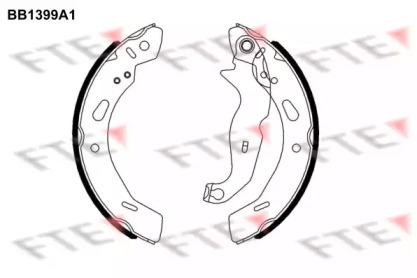 Комлект тормозных накладок FTE BB1399A1