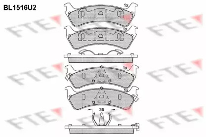  FTE BL1516U2