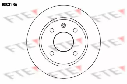 Тормозной диск FTE BS3235
