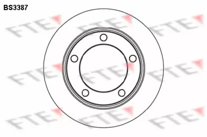 Тормозной диск FTE BS3387