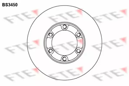 Тормозной диск FTE BS3450
