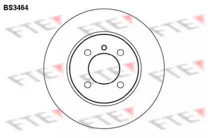 Тормозной диск FTE BS3464