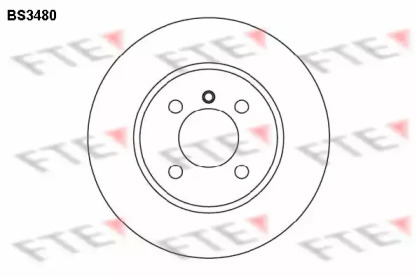 Тормозной диск FTE BS3480