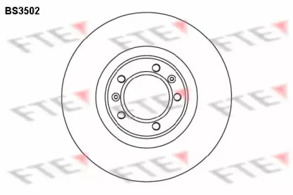 Тормозной диск FTE BS3502