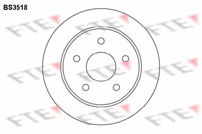 Тормозной диск FTE BS3518