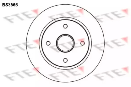 Тормозной диск FTE BS3566
