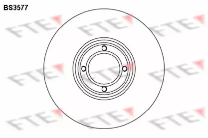 Тормозной диск FTE BS3577