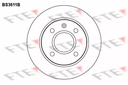 Тормозной диск FTE BS3611B