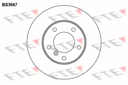 Тормозной диск FTE BS3667
