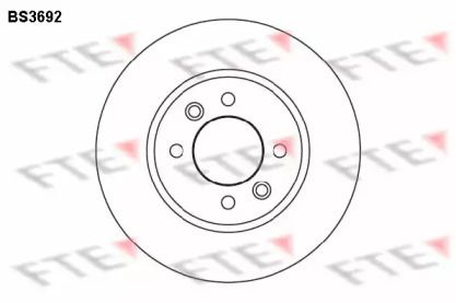 Тормозной диск FTE BS3692