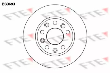 Тормозной диск FTE BS3693
