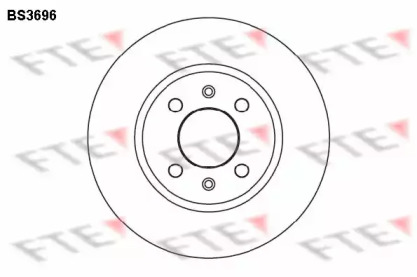 Тормозной диск FTE BS3696