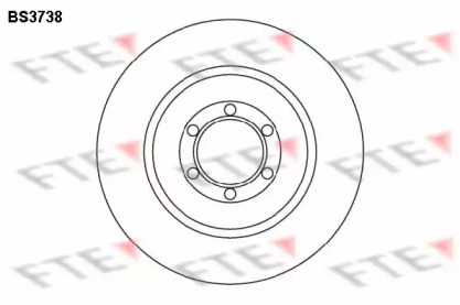 Тормозной диск FTE BS3738