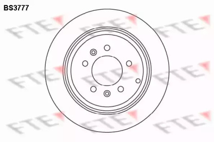 Тормозной диск FTE BS3777