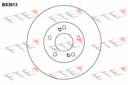 Тормозной диск FTE BS3813