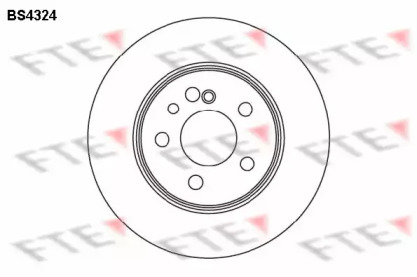 Тормозной диск FTE BS4324