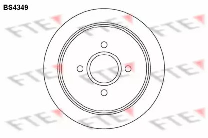 Тормозной диск FTE BS4349