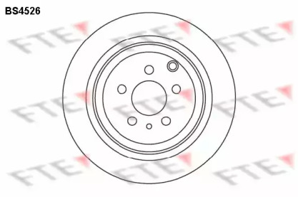 Тормозной диск FTE BS4526